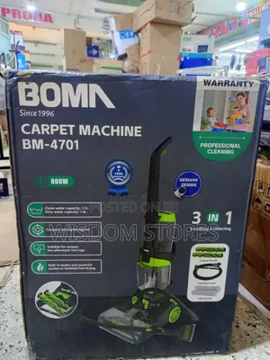 BOMA 3-in-1 ProfessionalCarpet Sofa Cleaning Machine (Model BM-4701)