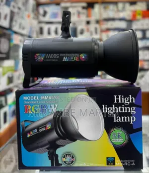 RGB Studio Strobe Light Cob Mm8518 500w RGBW