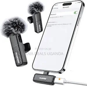Plokama VM-20 Wireless Lavalier Microphone 2.4G Dual Mic System