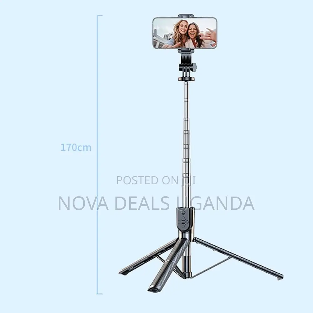 Plokama Live LED Broadcast Selfie Tripod Stand for Smartphones