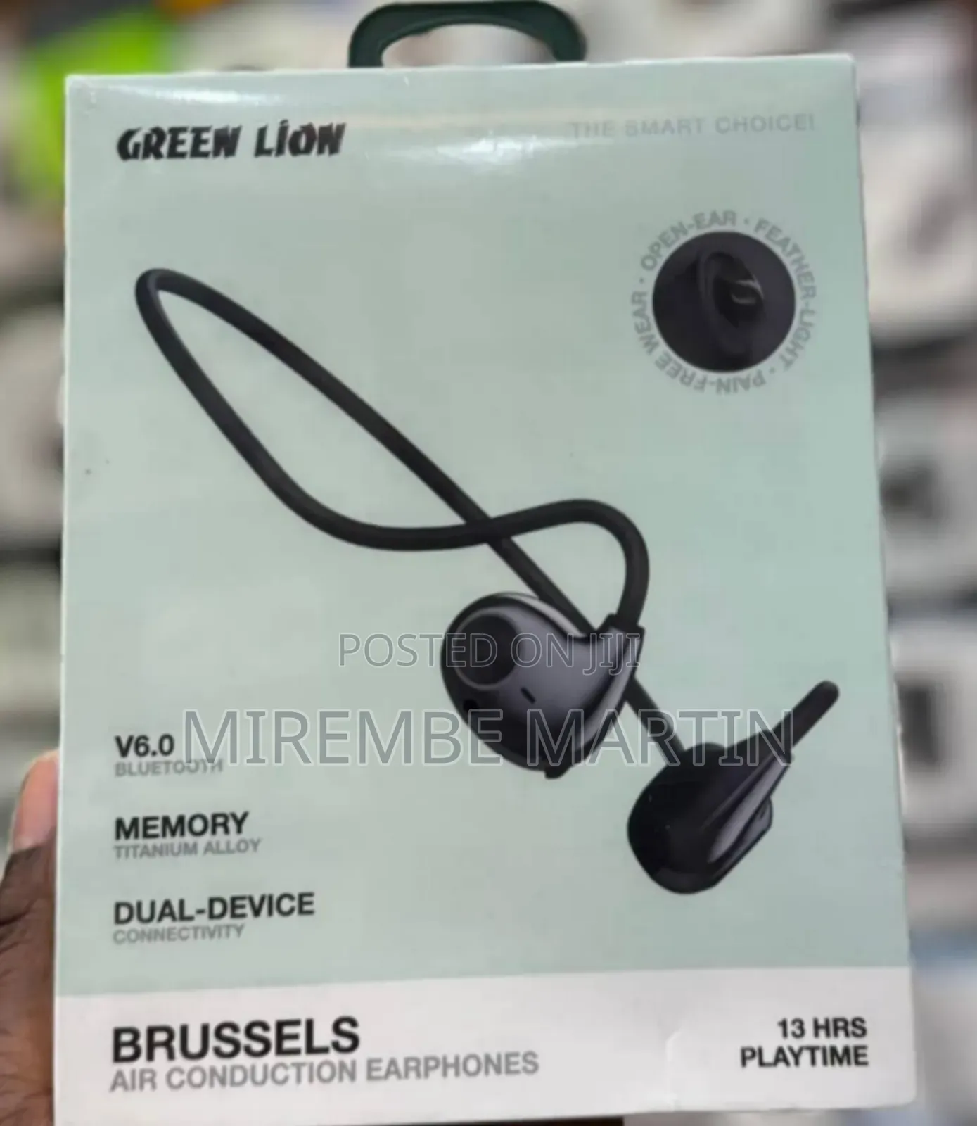 Green Lion Brussels Air Conduction Earphones