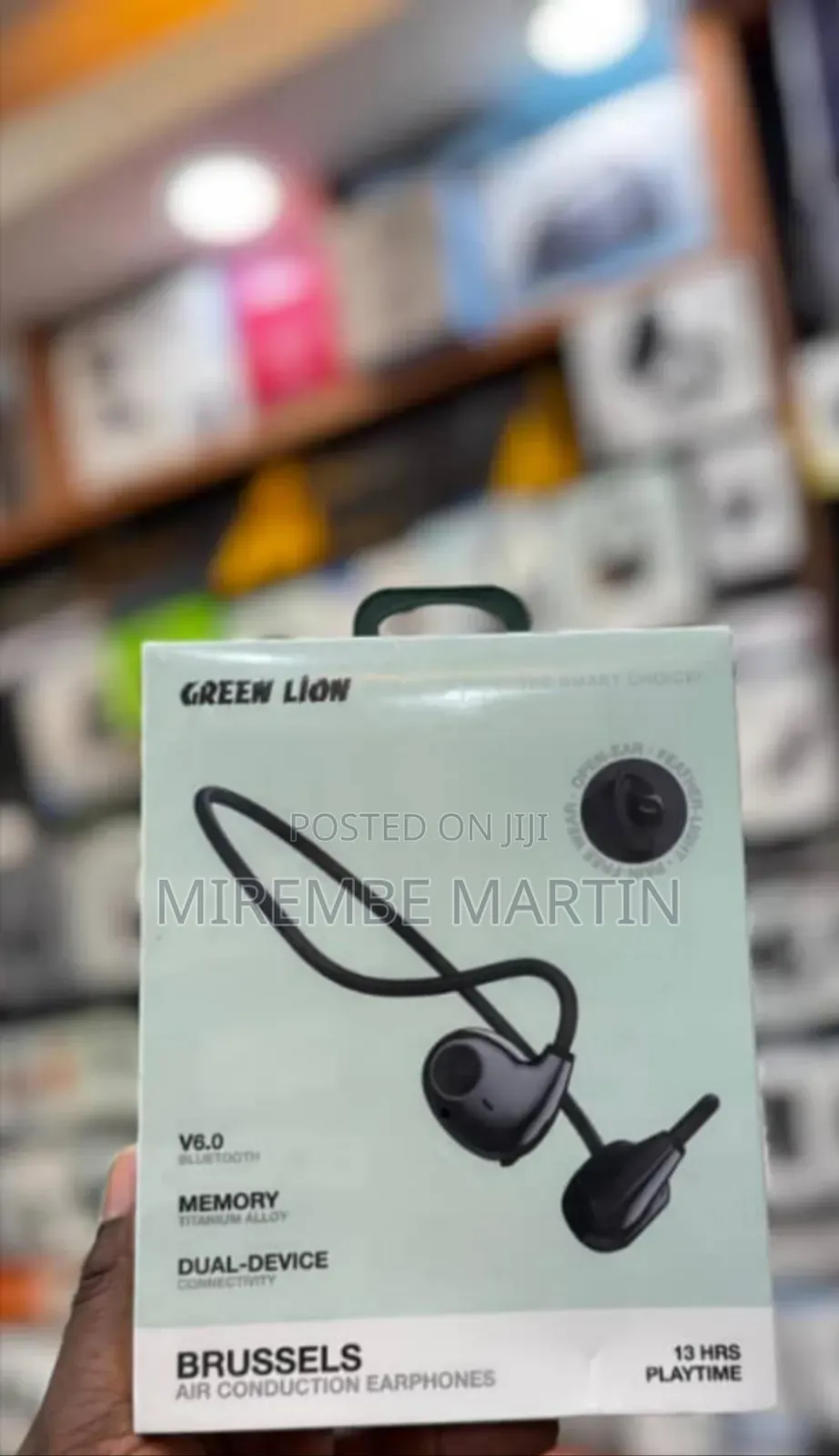 Green Lion Brussels Air Conduction Earphones