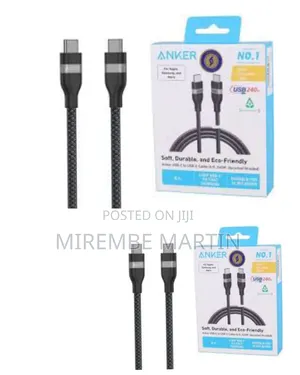 Anker USB-C to USB-C 240w Cable.