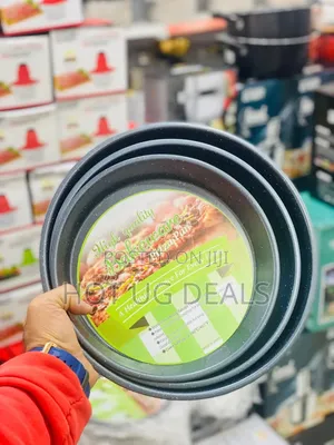 3pcs Non-Stick Pizza Baking Pans/Trays