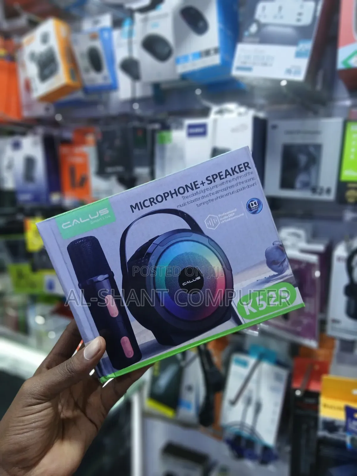 Calus Mini Speaker With Wireless Microphone