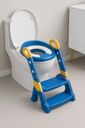 Kids' Potty Training Toilet Ladder Seat