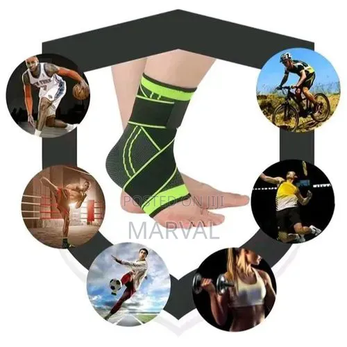 1PC Pressurized Bandage Ankle Support- Multicolour