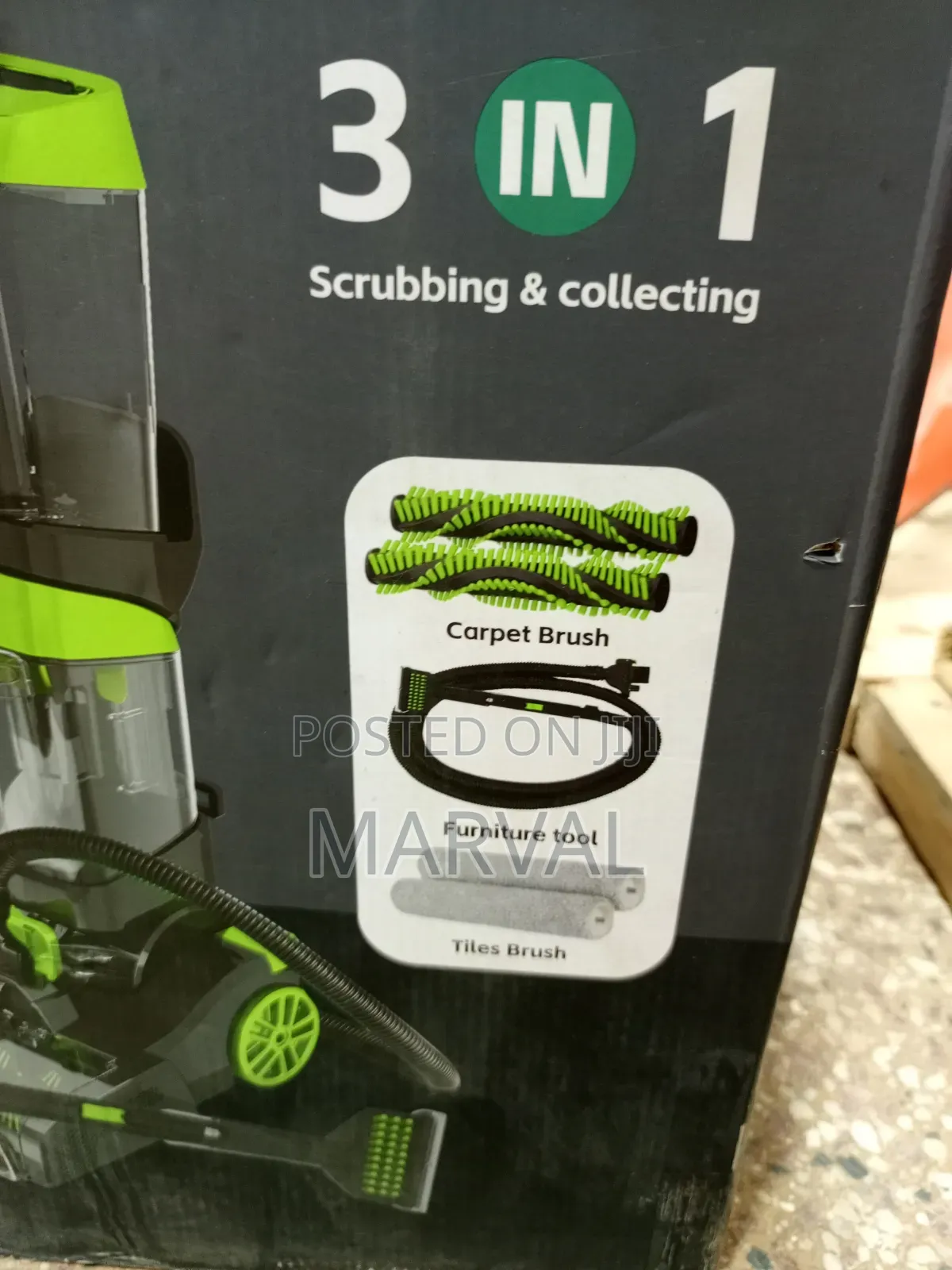 BOMA 3-in-1 Carpet Machine