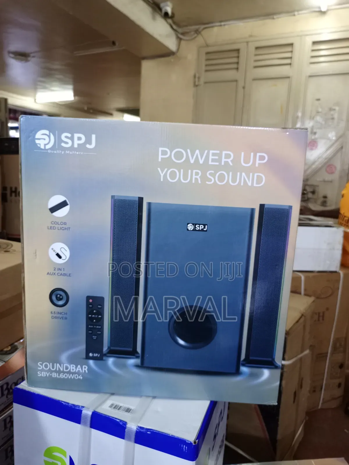 SPJ 2.1 Channel Multimedia Soundbar System (Model SBY-BL60w04)