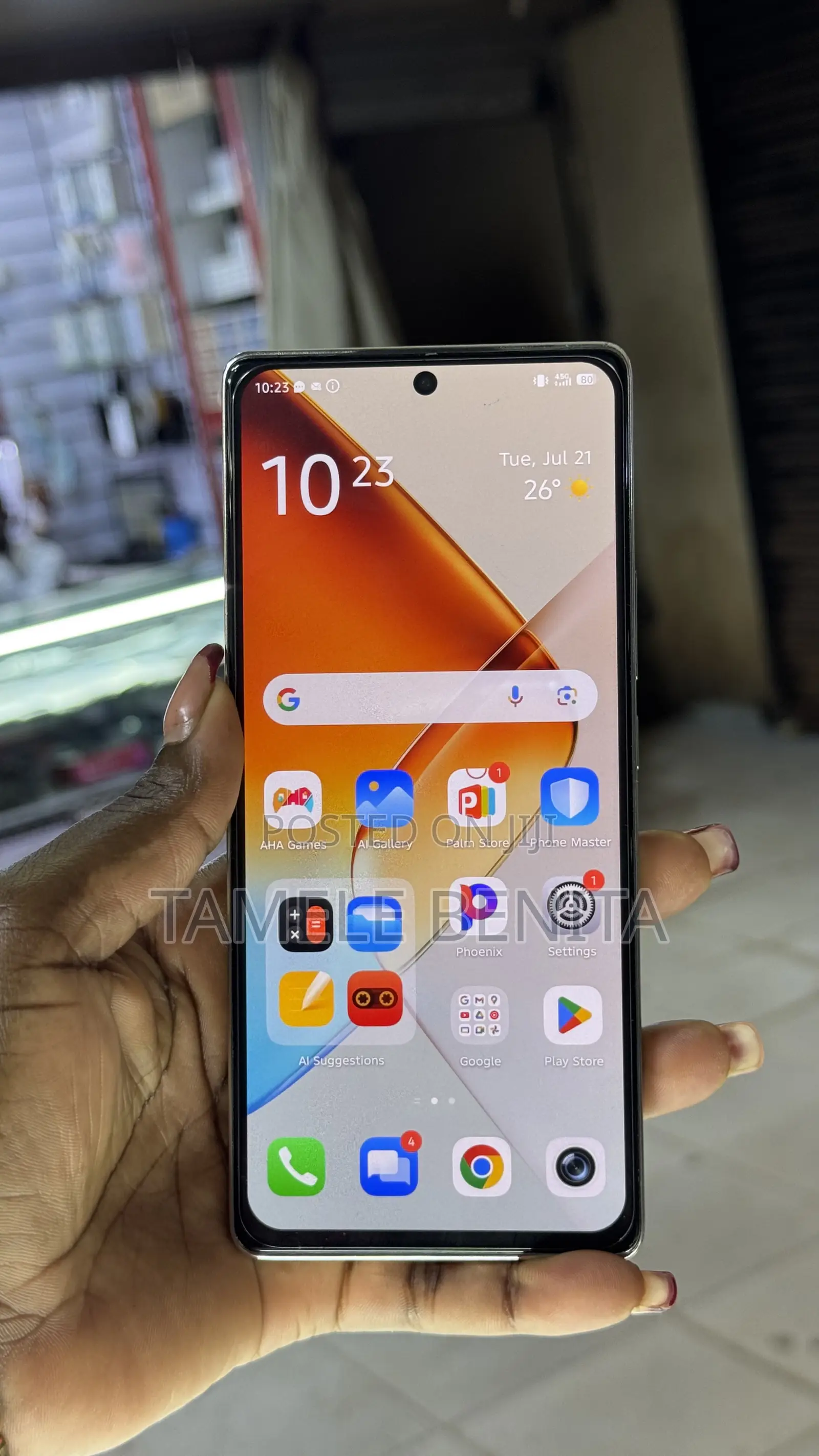 Infinix Note 40 256 GB Yellow