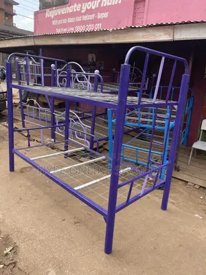 Brandnew Purple 3/6 Stronger,longlasting Metal Double Decker Bed