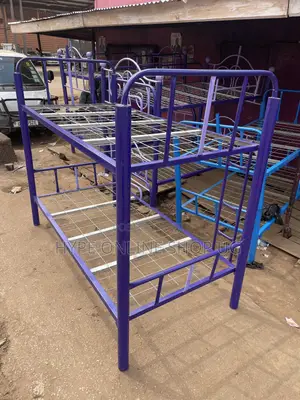 Brandnew Purple 3/6 Stronger,longlasting Metal Double Decker Bed