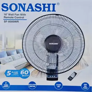 SONASHI Wall Remotes Fans 16 Inches