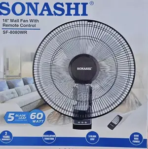 SONASHI Wall Remotes Fans 16 Inches