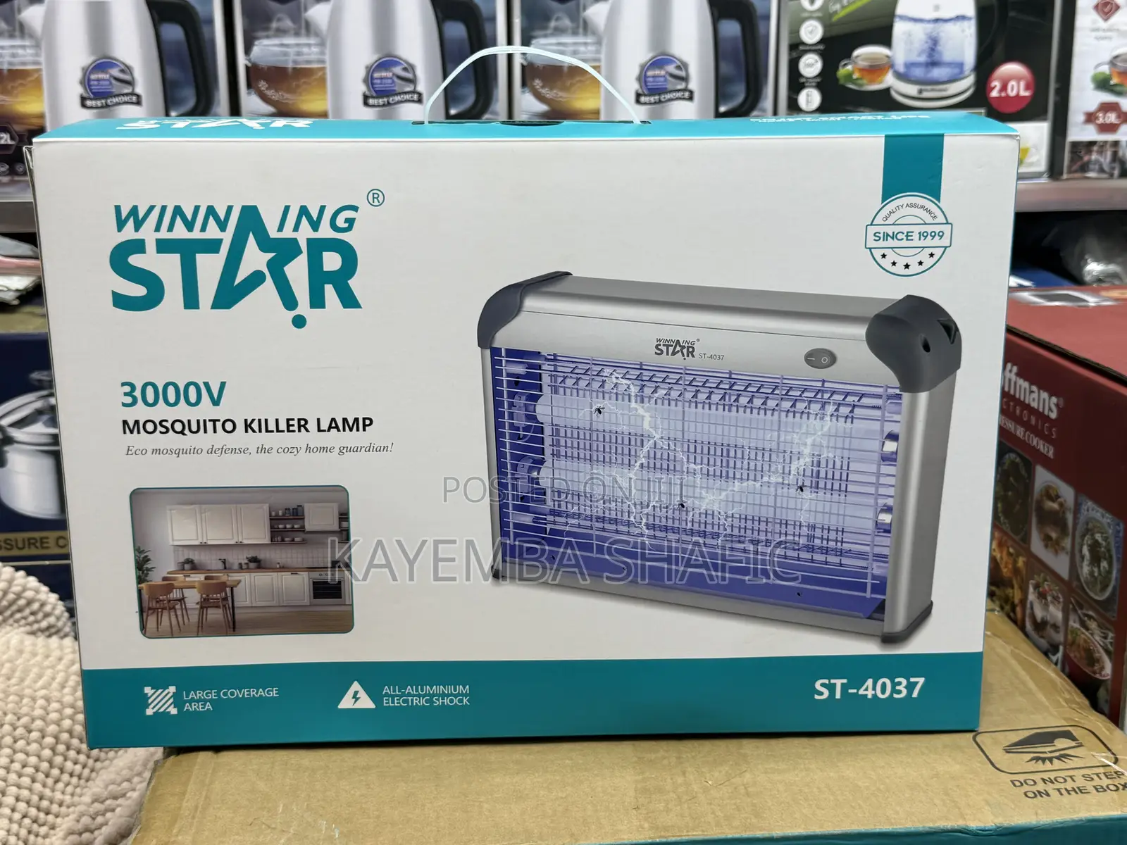 Winning Star ST-4037 3000V Electric Mosquito Killer Lamp
