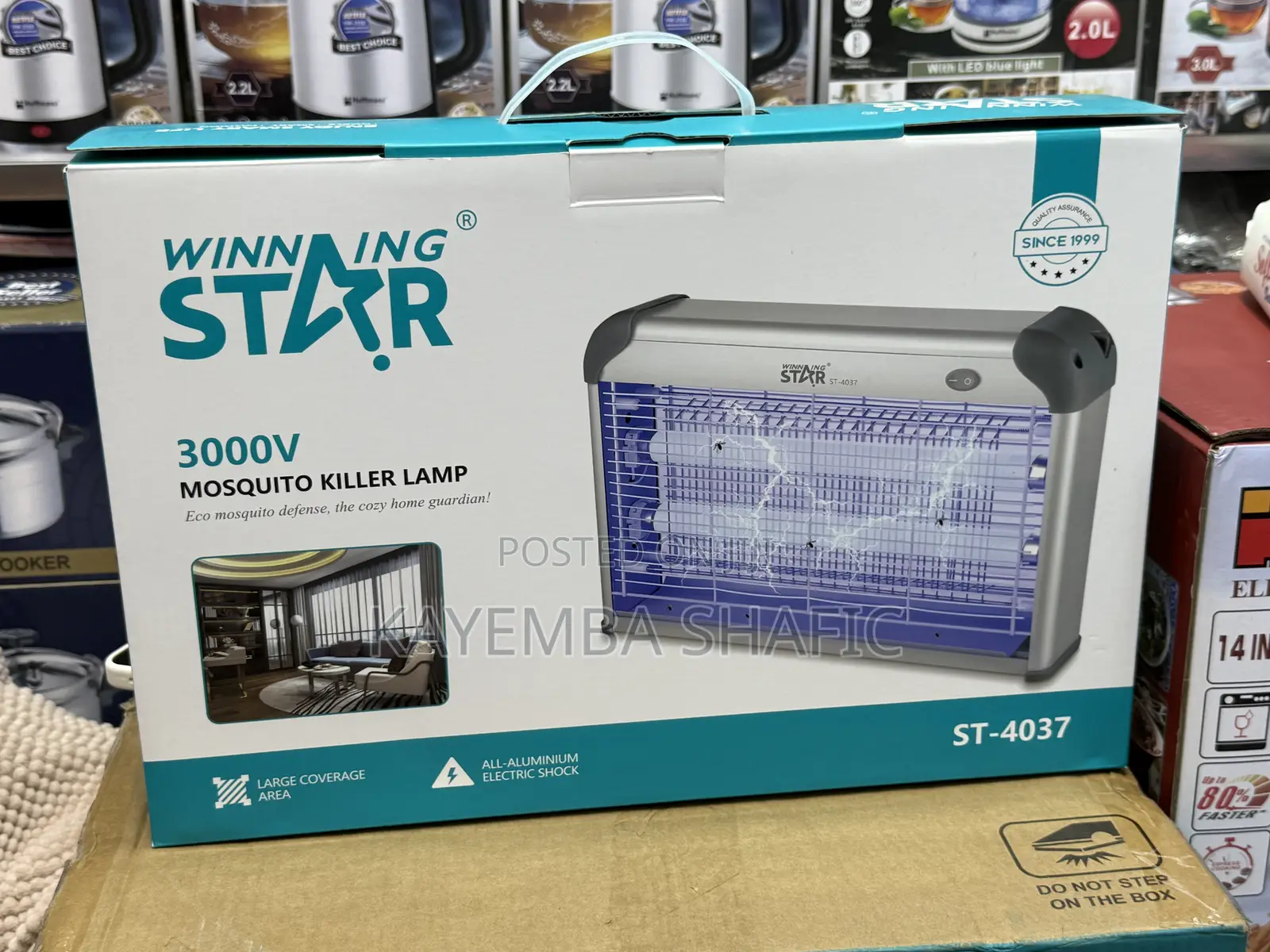 Winning Star ST-4037 3000V Electric Mosquito Killer Lamp