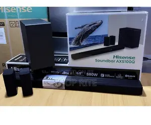 HISENSE SOUND BAR 580 Watts AX5100Q Original 3 Yrs Warranty