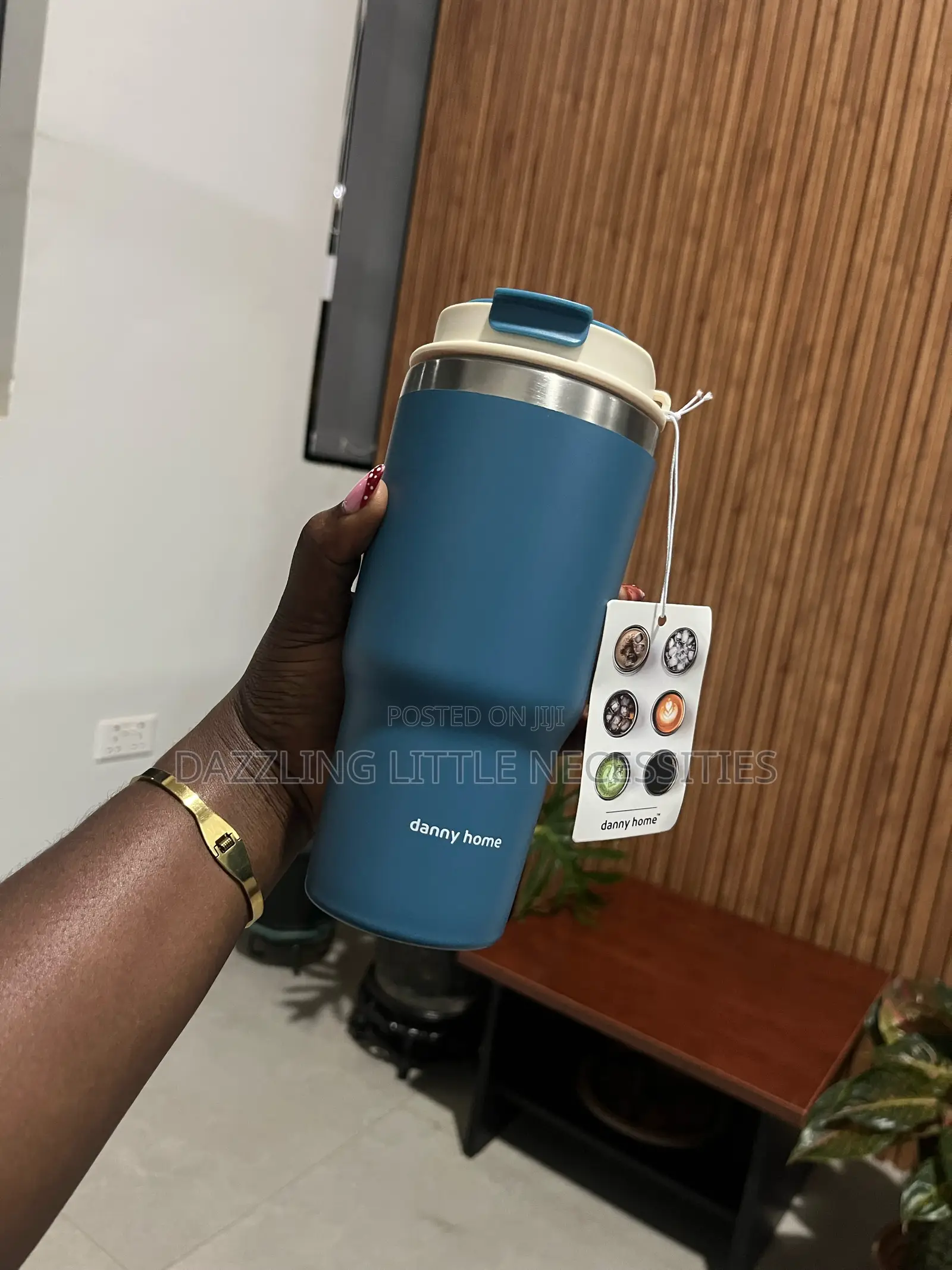 Danny Home Vacuum Insulated Mug - 600mls (Blue)