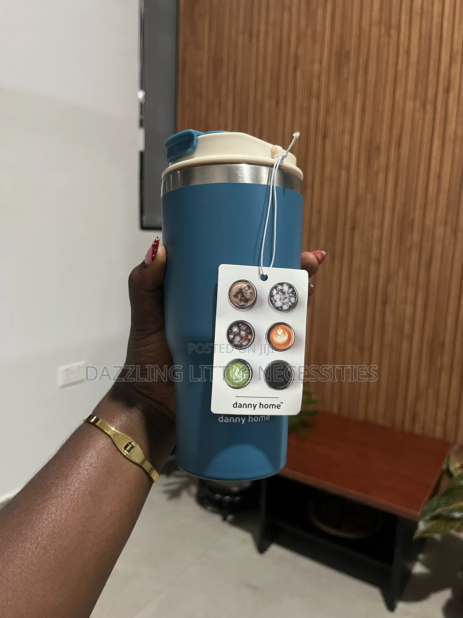Danny Home Vacuum Insulated Mug - 600mls (Blue)