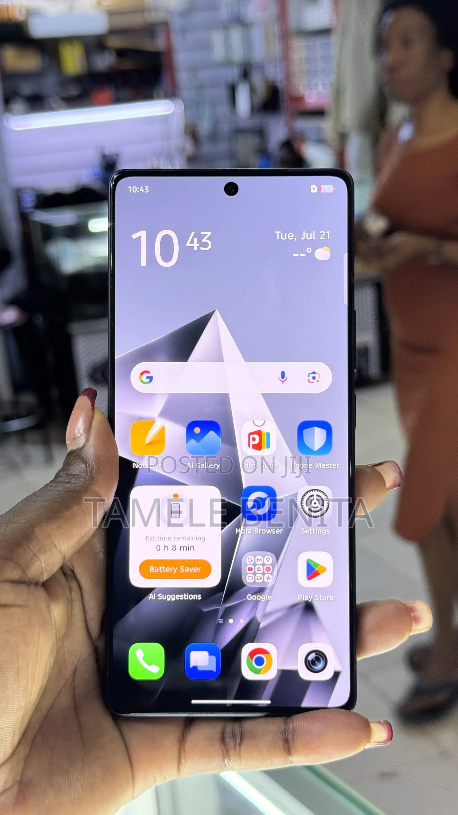 Infinix Note 50 4G 256 GB Black