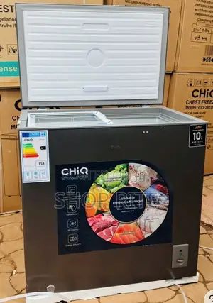 CHIQ 260 Liters Chest Freezer Grey
