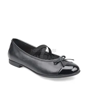 Idol
Black Leather/Patent Girls Slip-on School Shoes