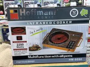 Hoffmans HM-8090 Infrared Cooker 2200W Electric Ceramic Stove