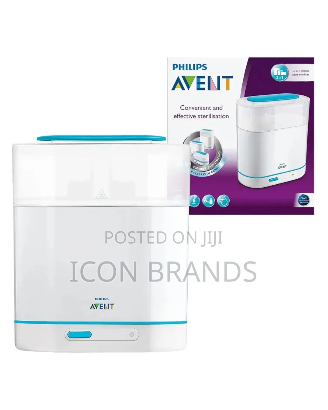 Philips Avent 3-in-1 Electric Steam Steriliser(Pack of 1), White