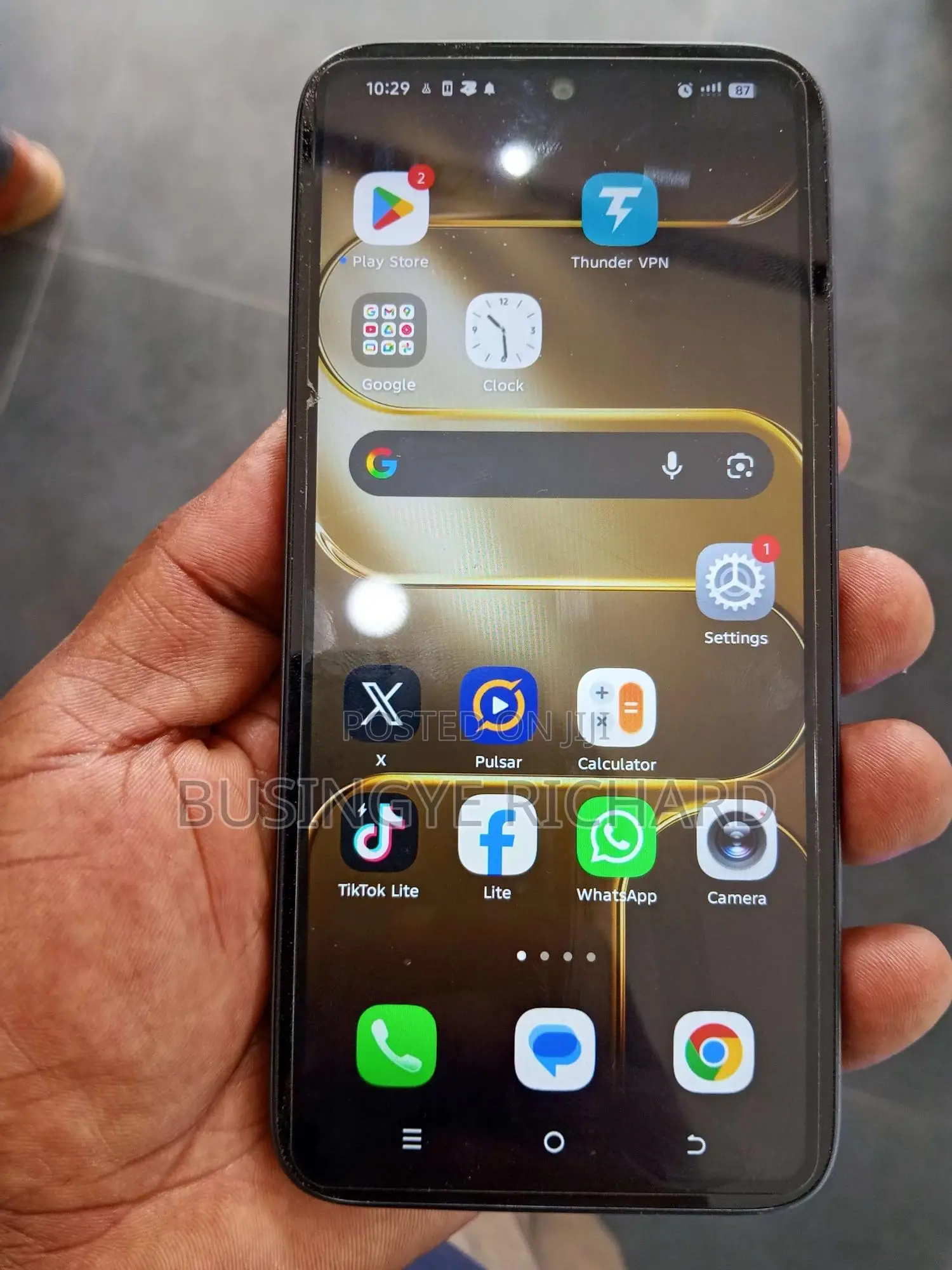 Tecno Spark 50 128 GB Black