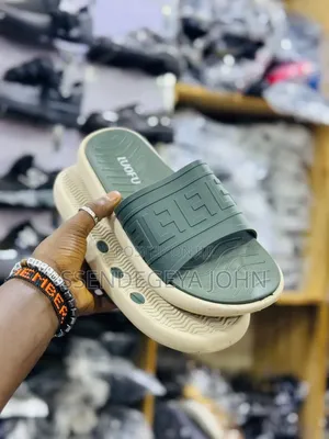 Luofu Branded Slide Sandals