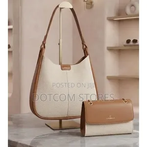 CHRISBELLA Textured Hobo Shoulder Bag Crossbody Bag Set (2 Pieces)
