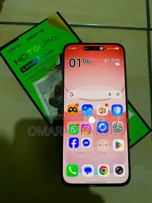 New Infinix Hot 60 Pro 256 GB Pink