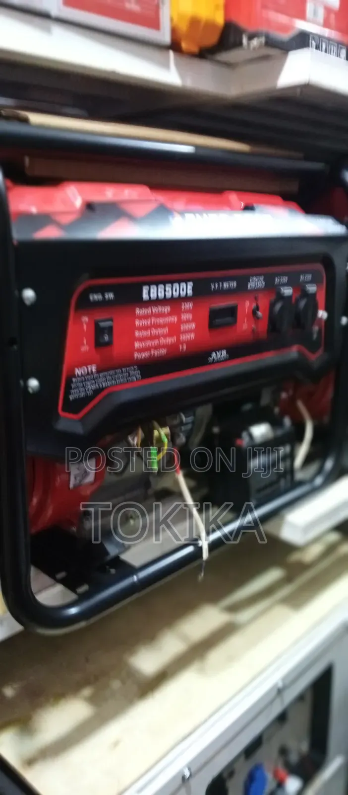 Everbest Petrol Generator 5.5 Kva Push Start