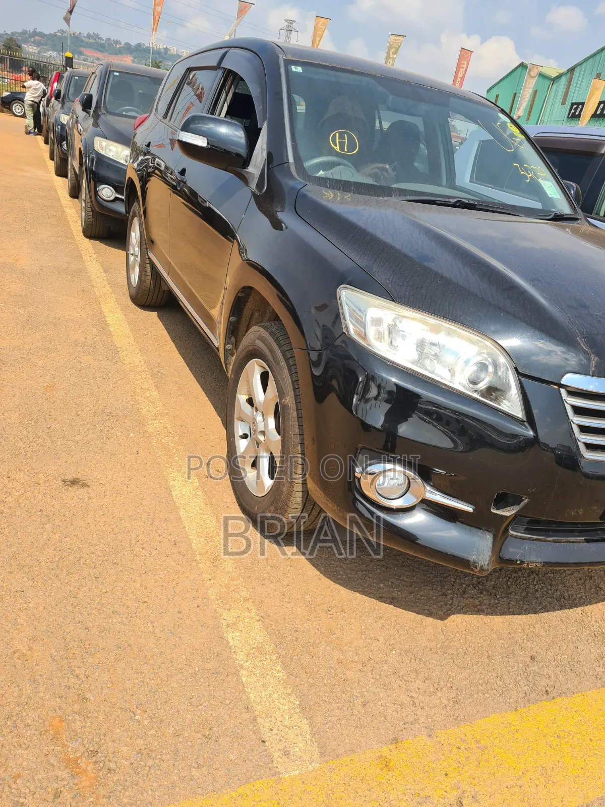 Toyota Vanguard 2012 Black