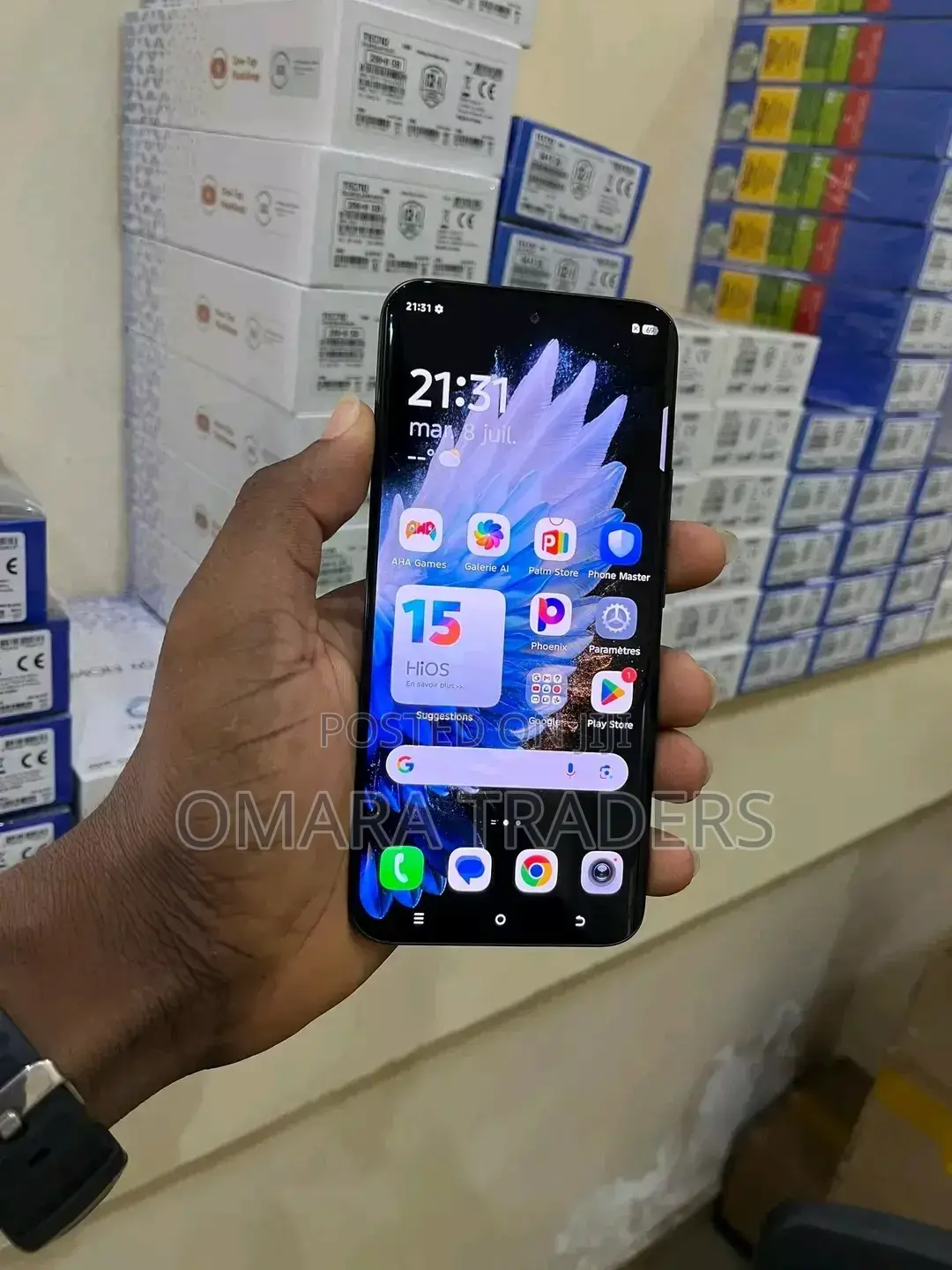 New Tecno Spark 40 Pro+ 128 GB Black