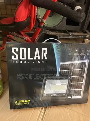 SOLAR FLOOD LIGHT (0% Time Switch Intelligent Wireless Optical