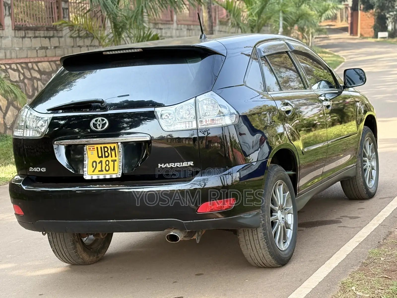 Toyota Harrier 2.4 2008 Black