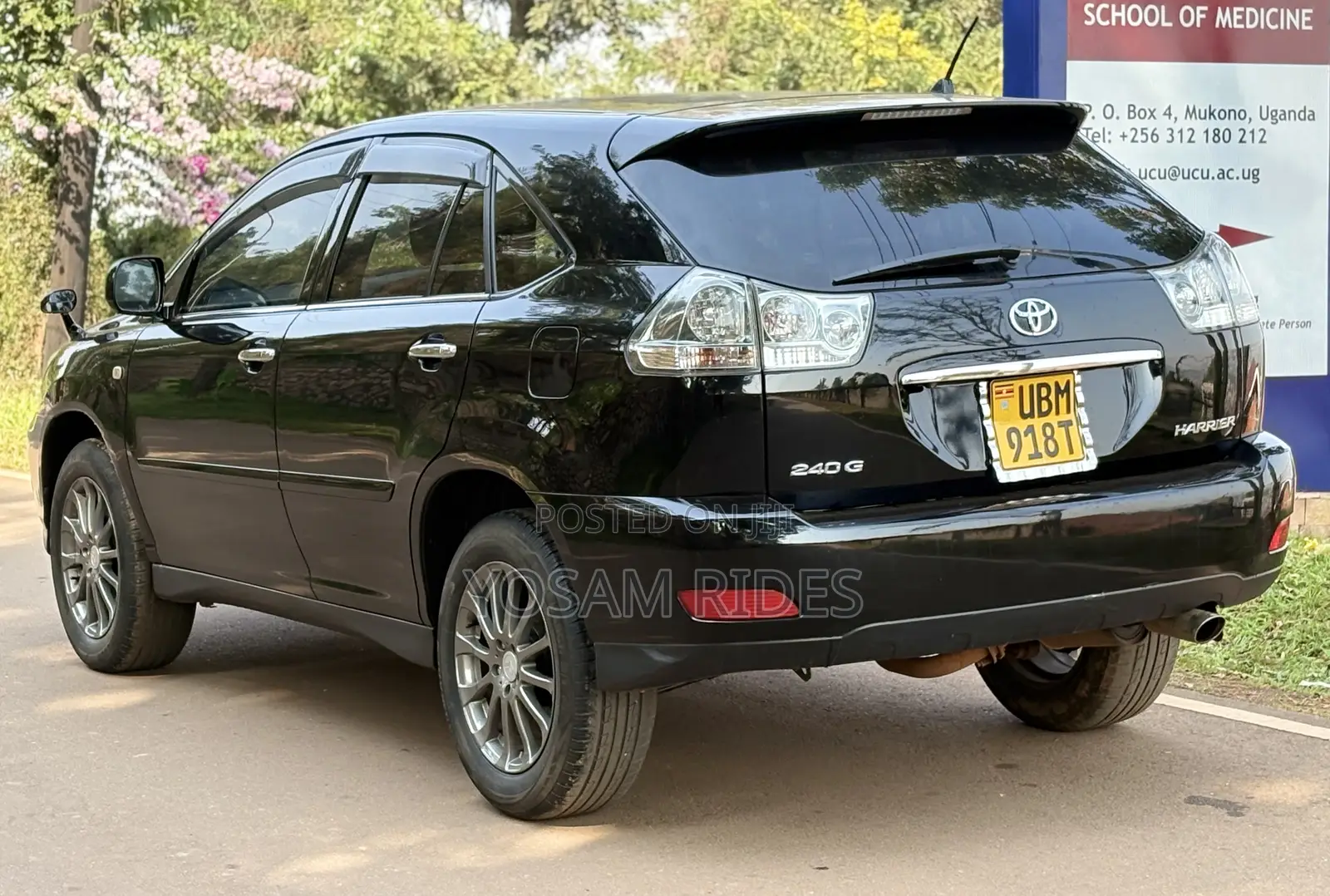 Toyota Harrier 2.4 2008 Black
