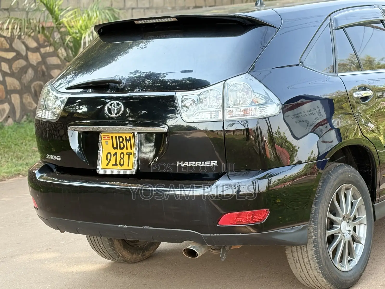 Toyota Harrier 2.4 2008 Black