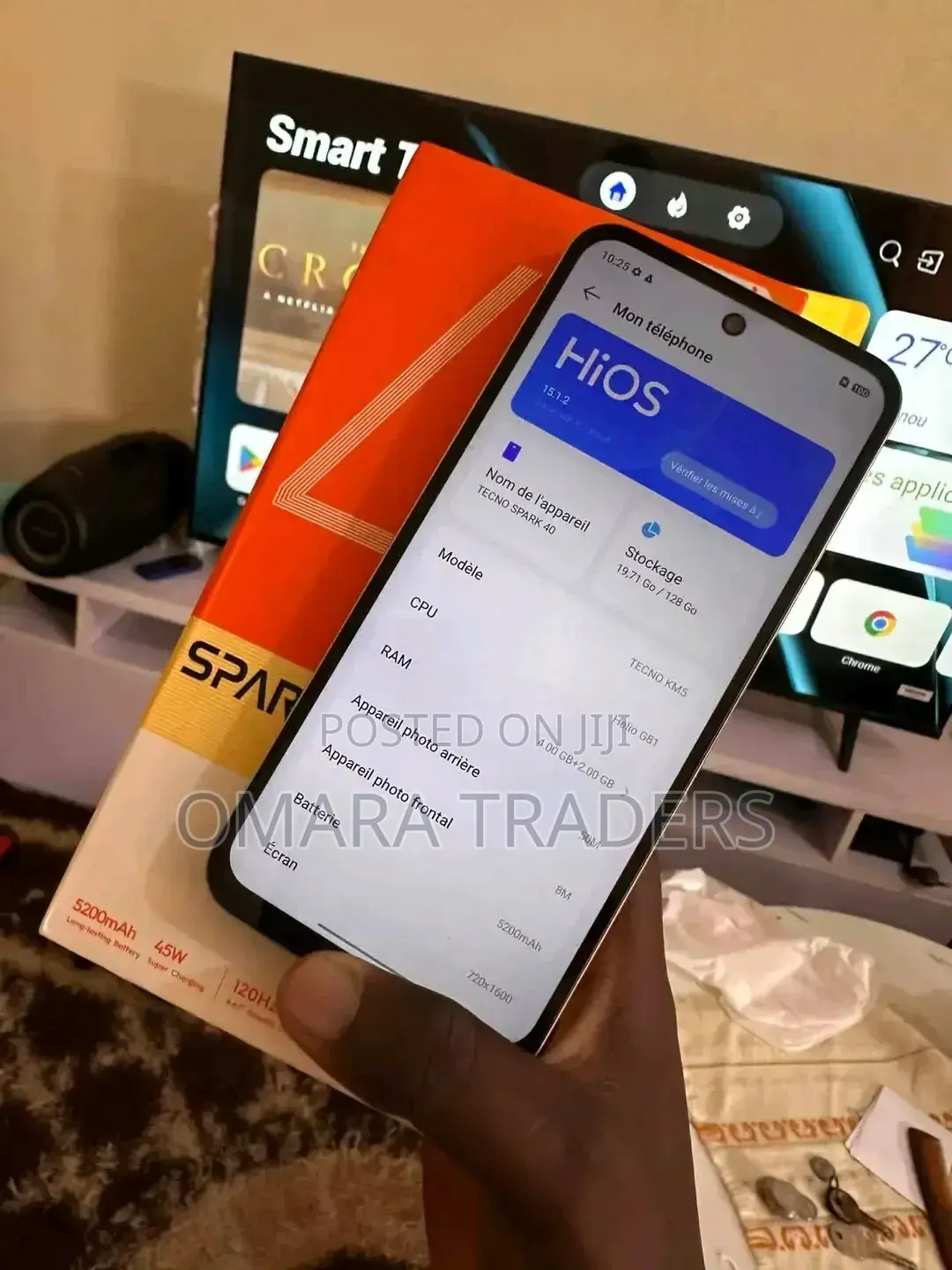 New Tecno Spark 40 128 GB White