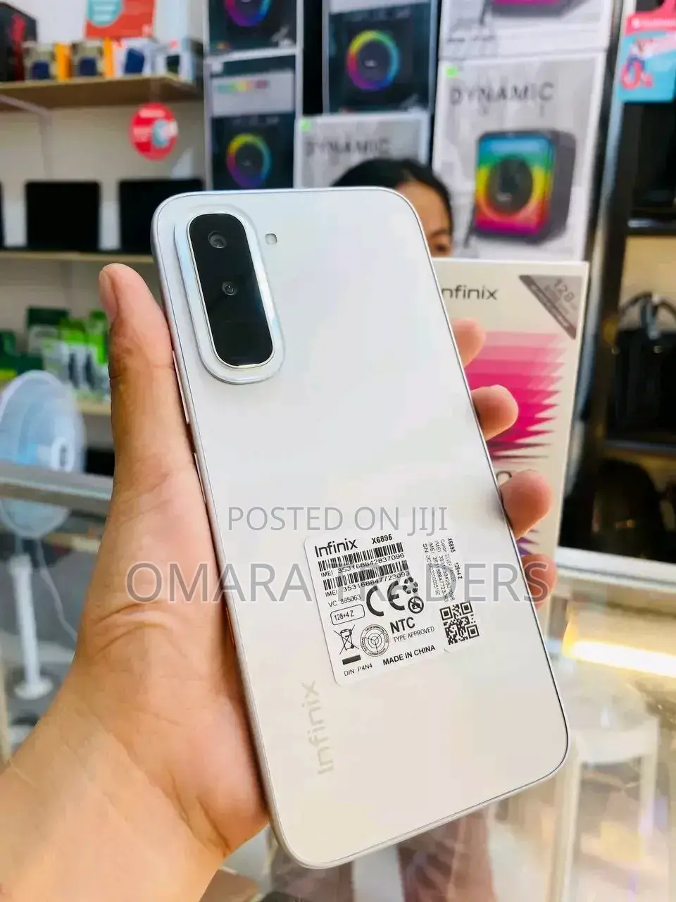 New Infinix Hot 70 256 GB White