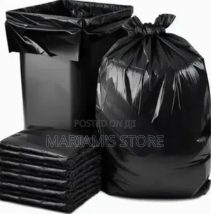 Black Garbage Bags Are Available in Packs of 20