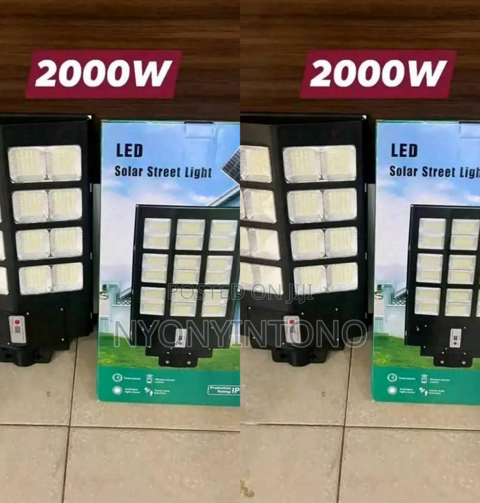 All Top 2000W Solar LED Flood Light