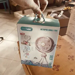 Rechargeable Flexible Octopus Small Fan