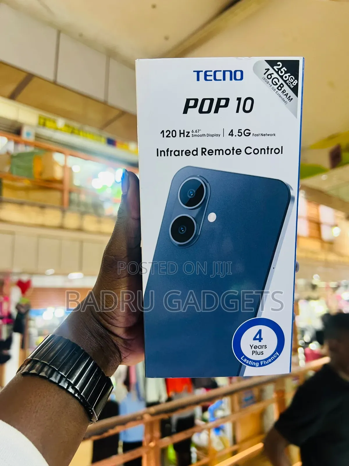 New Tecno Pop 10 128 GB Black