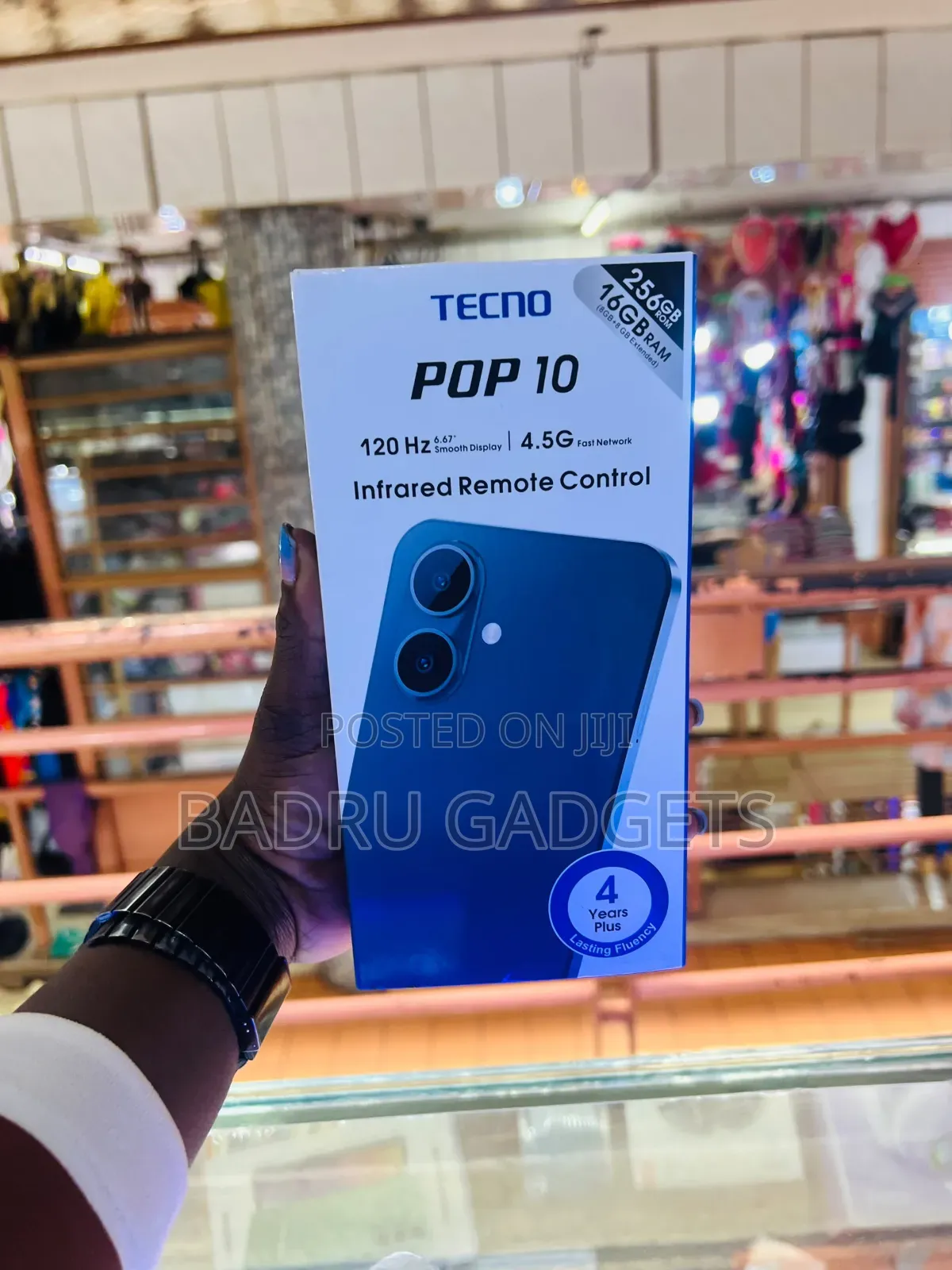 New Tecno Pop 10 128 GB Black