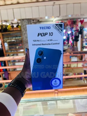 New Tecno Pop 10 128 GB Black