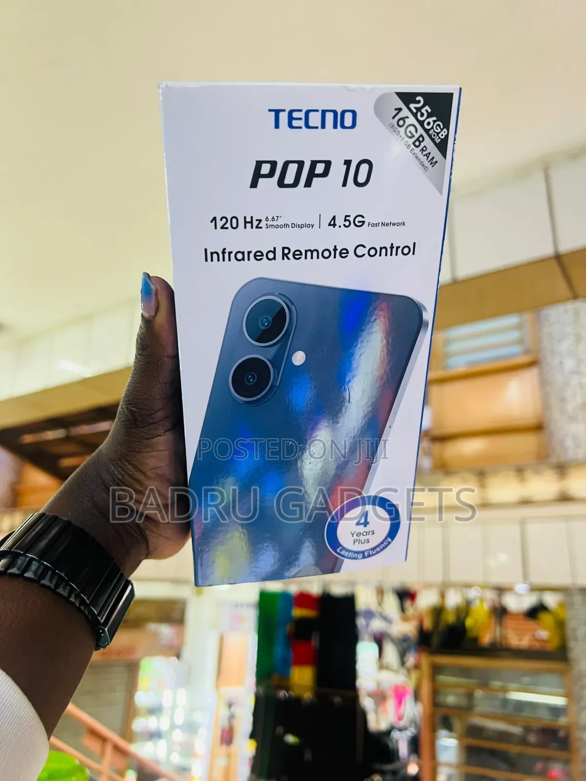 New Tecno Pop 10 128 GB Black