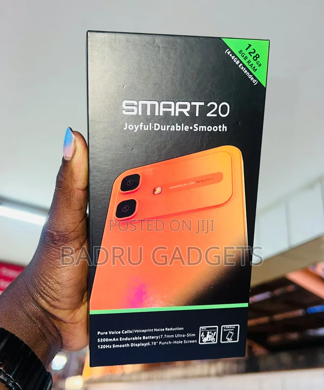 New Infinix Smart 20 128 GB Gray