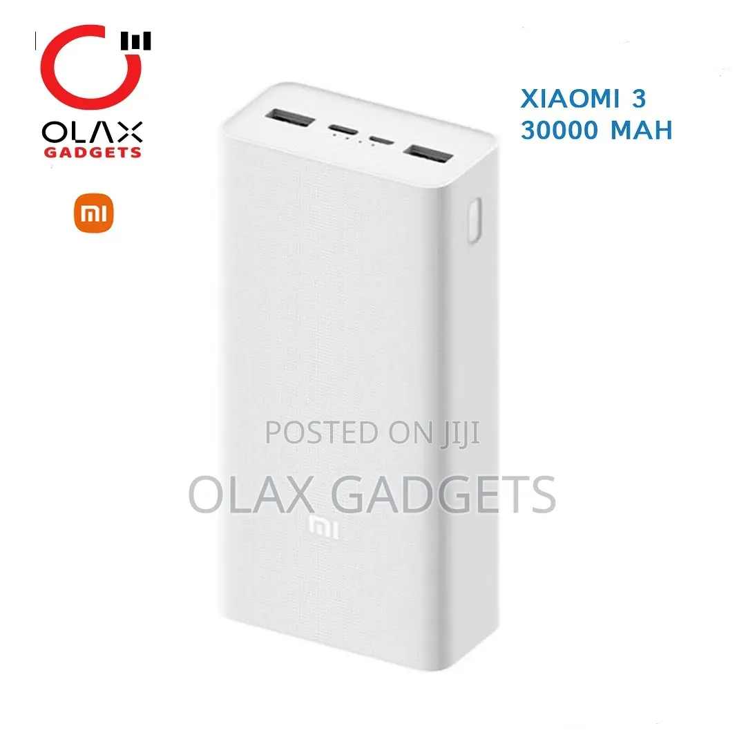 Xiaomi Mi Power Bank 3 30000mAh - 18W Fast Charge Portable Charger